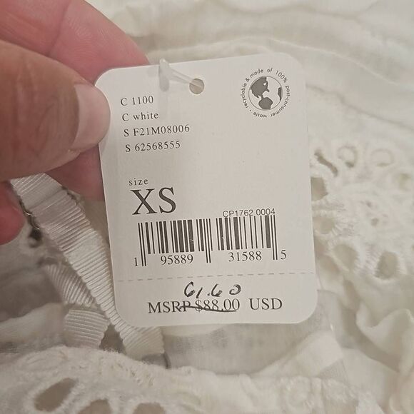 FREE PEOPLE One Annelise Slip Mini Dress Sz XS - Picture 12 of 12